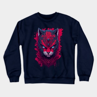 Shinobi Beast - Diseños de animales ninjas Crewneck Sweatshirt